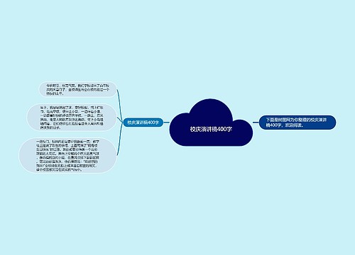 校庆演讲稿400字