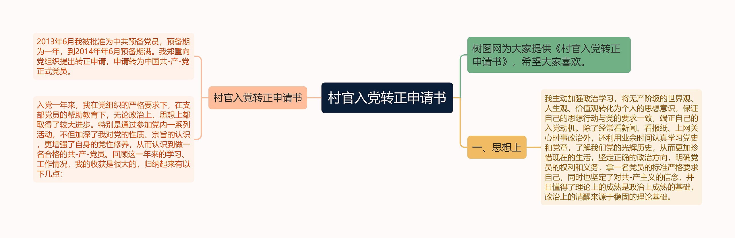 村官入党转正申请书