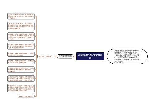 感恩演讲稿300字学会感恩