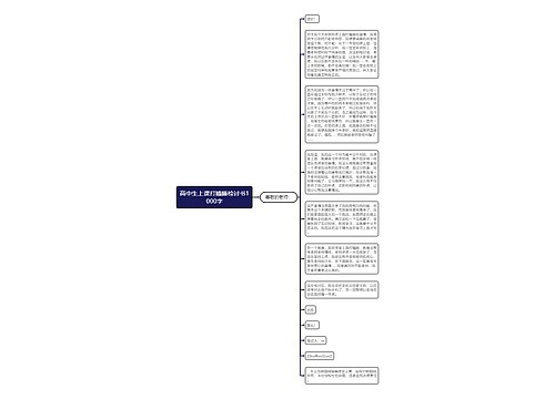 高中生上课打瞌睡检讨书1000字