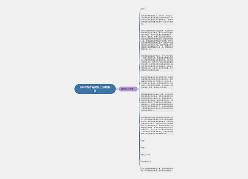 2020酒店客房员工辞职报告