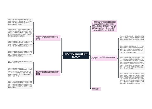 读为中华之崛起而读书有感300字