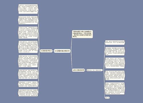 长征精神演讲稿600