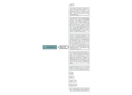 个人原因离职报告