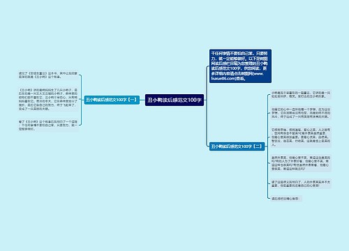 丑小鸭读后感范文100字