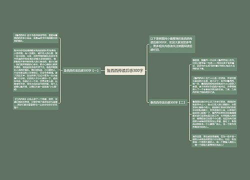 鲁西西传读后感300字