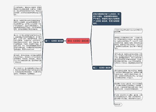 课文《迟到》读后感