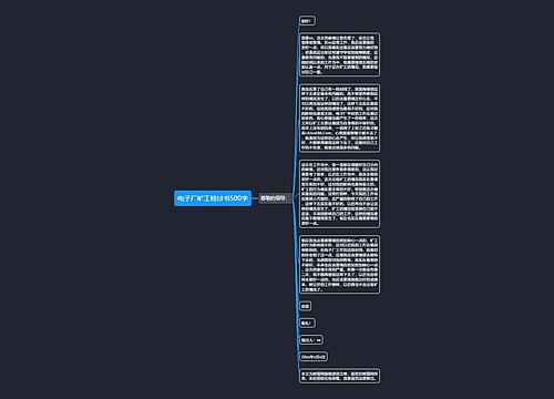 电子厂旷工检讨书500字