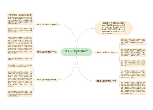 雾都孤儿读后感范文200字