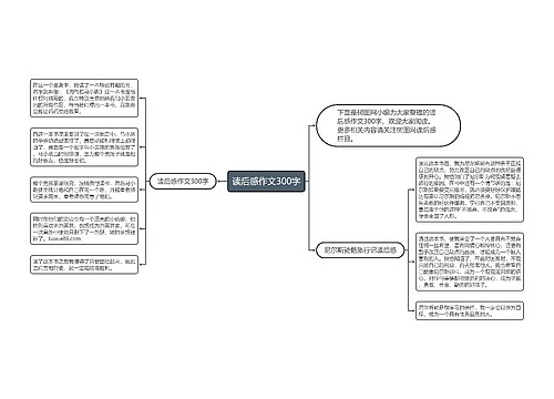 读后感作文300字