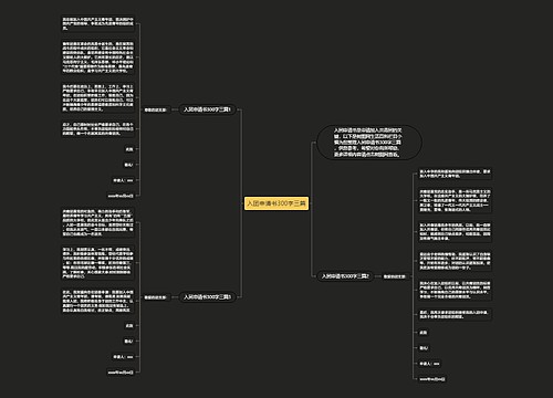 入团申请书300字三篇