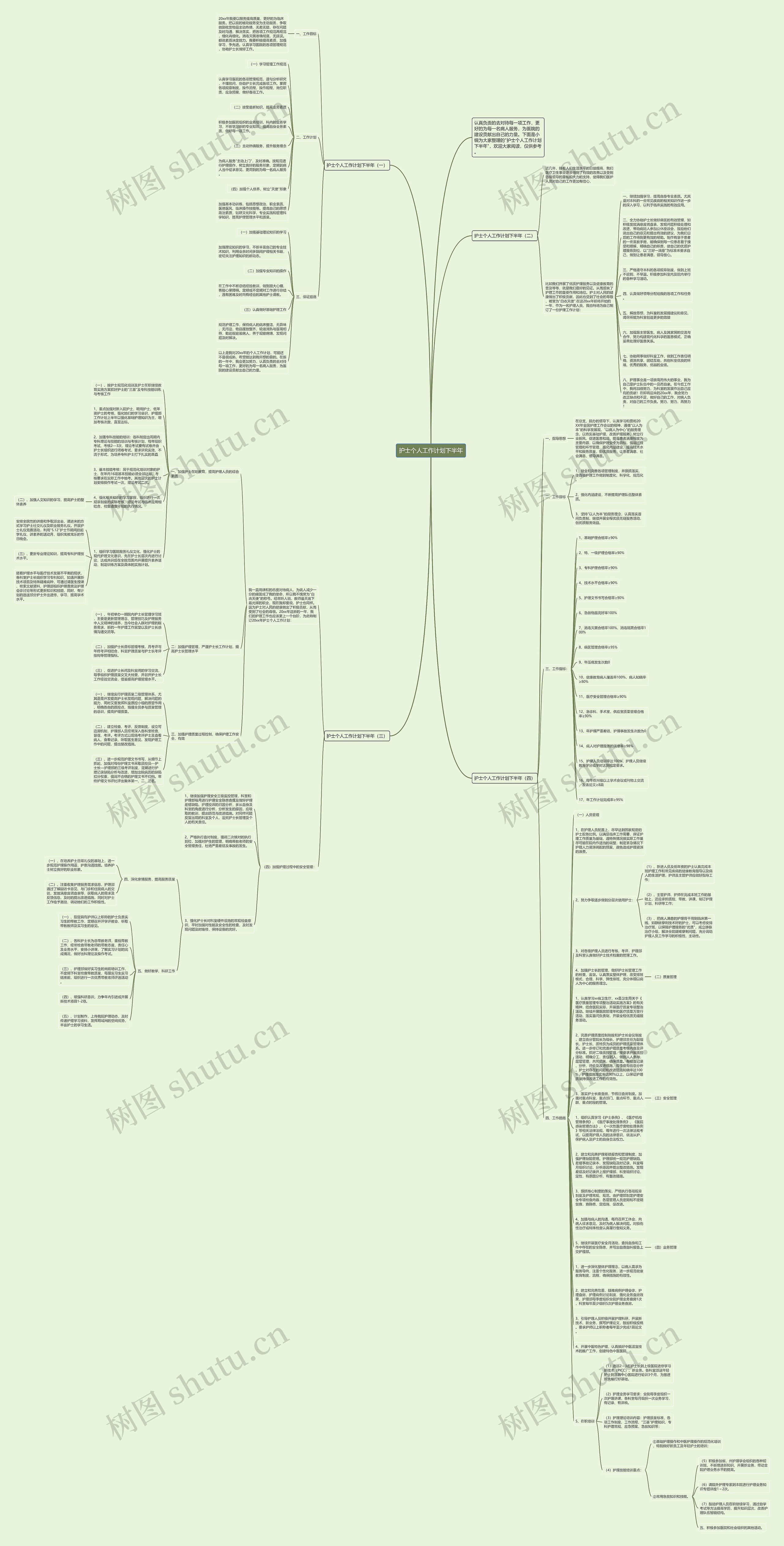 护士个人工作计划下半年