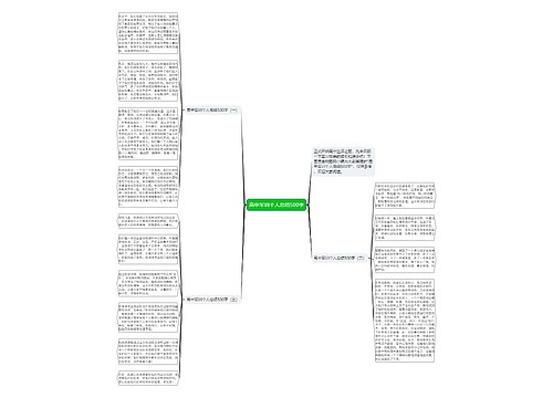 高中军训个人总结500字