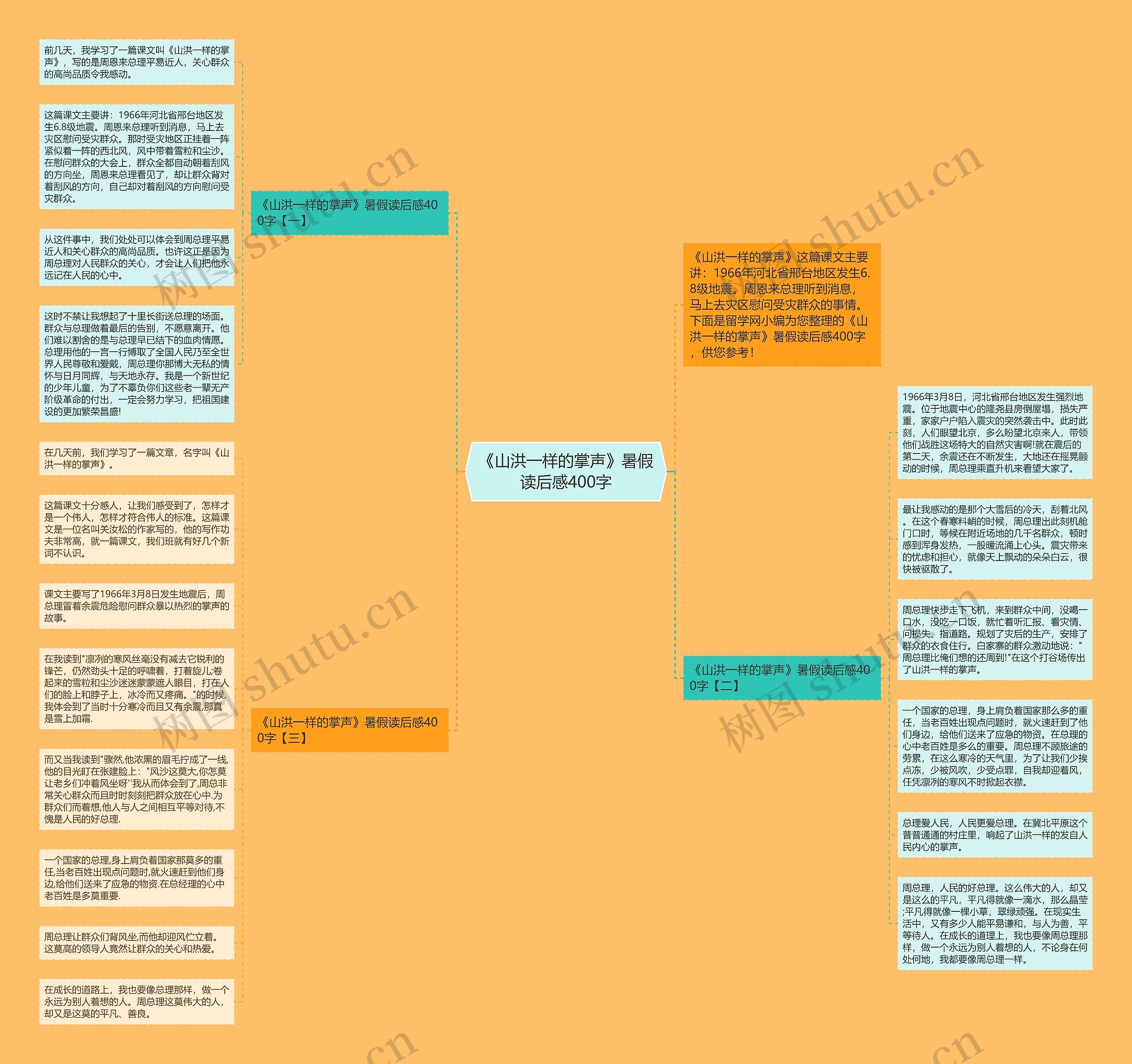 《山洪一样的掌声》暑假读后感400字