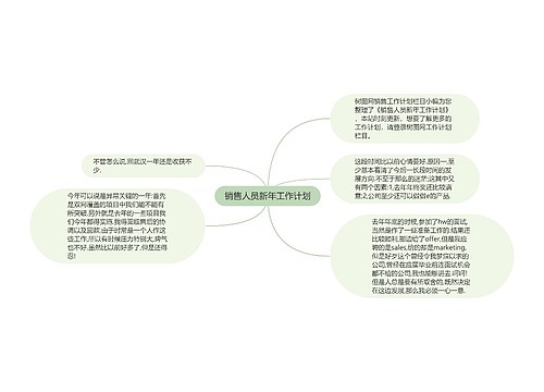 销售人员新年工作计划