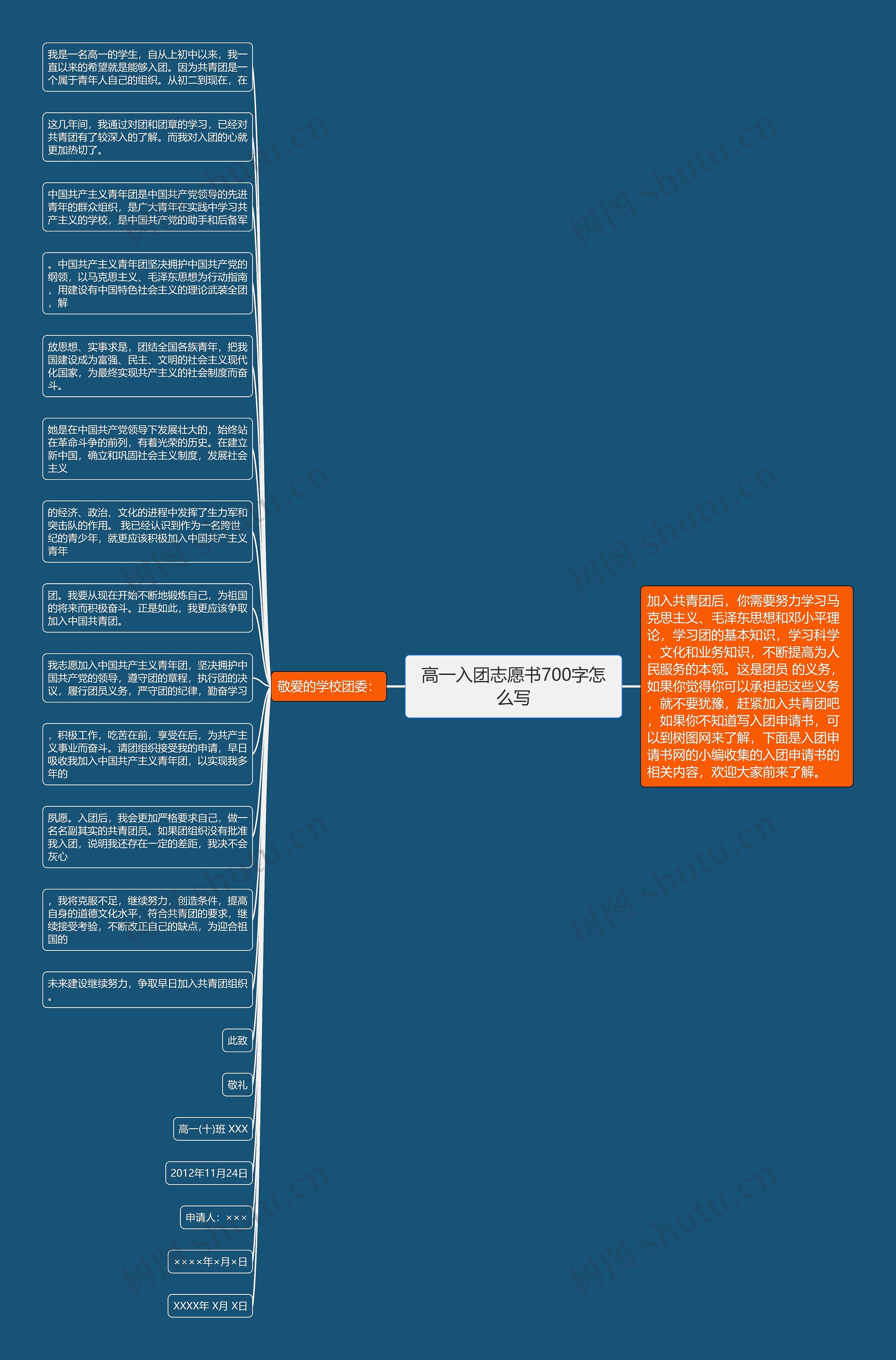 高一入团志愿书700字怎么写