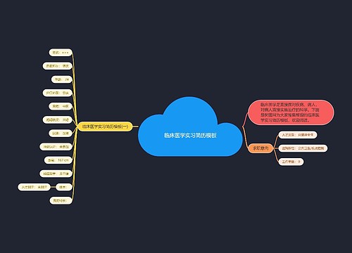 临床医学实习简历模板