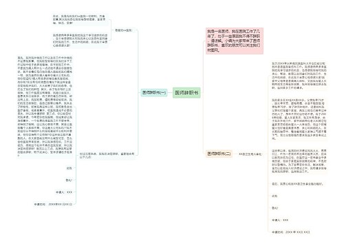 医师辞职书