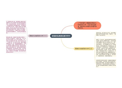 麦琪的礼物读后感300字