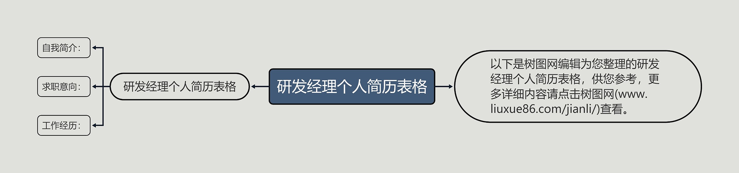 研发经理个人简历表格