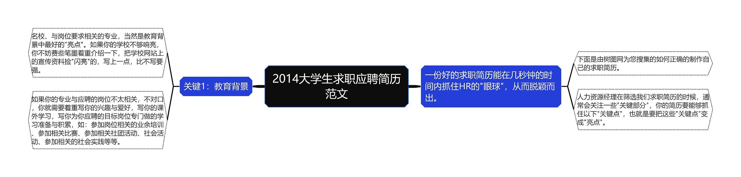 2014大学生求职应聘简历范文