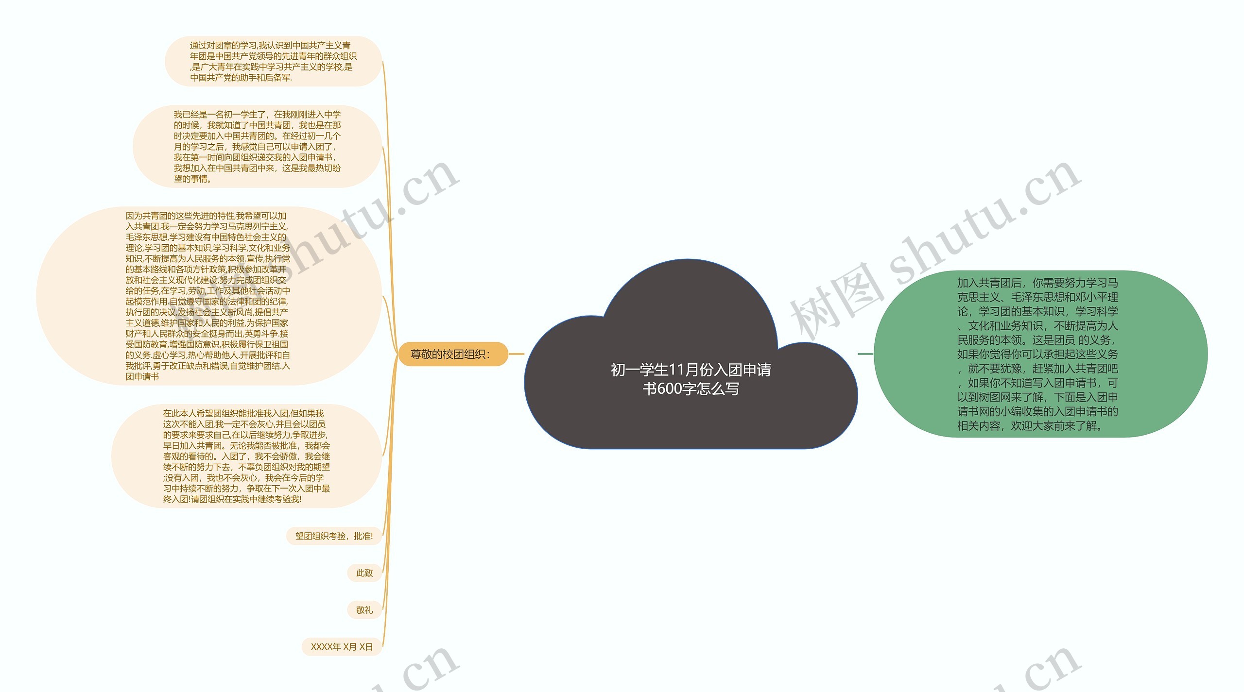初一学生11月份入团申请书600字怎么写