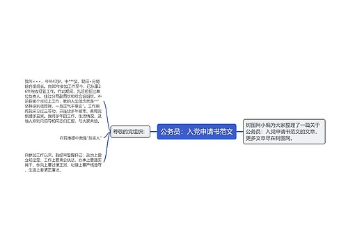 公务员：入党申请书范文