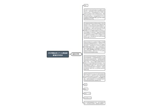 2020酒店员工个人原因辞职报告900字