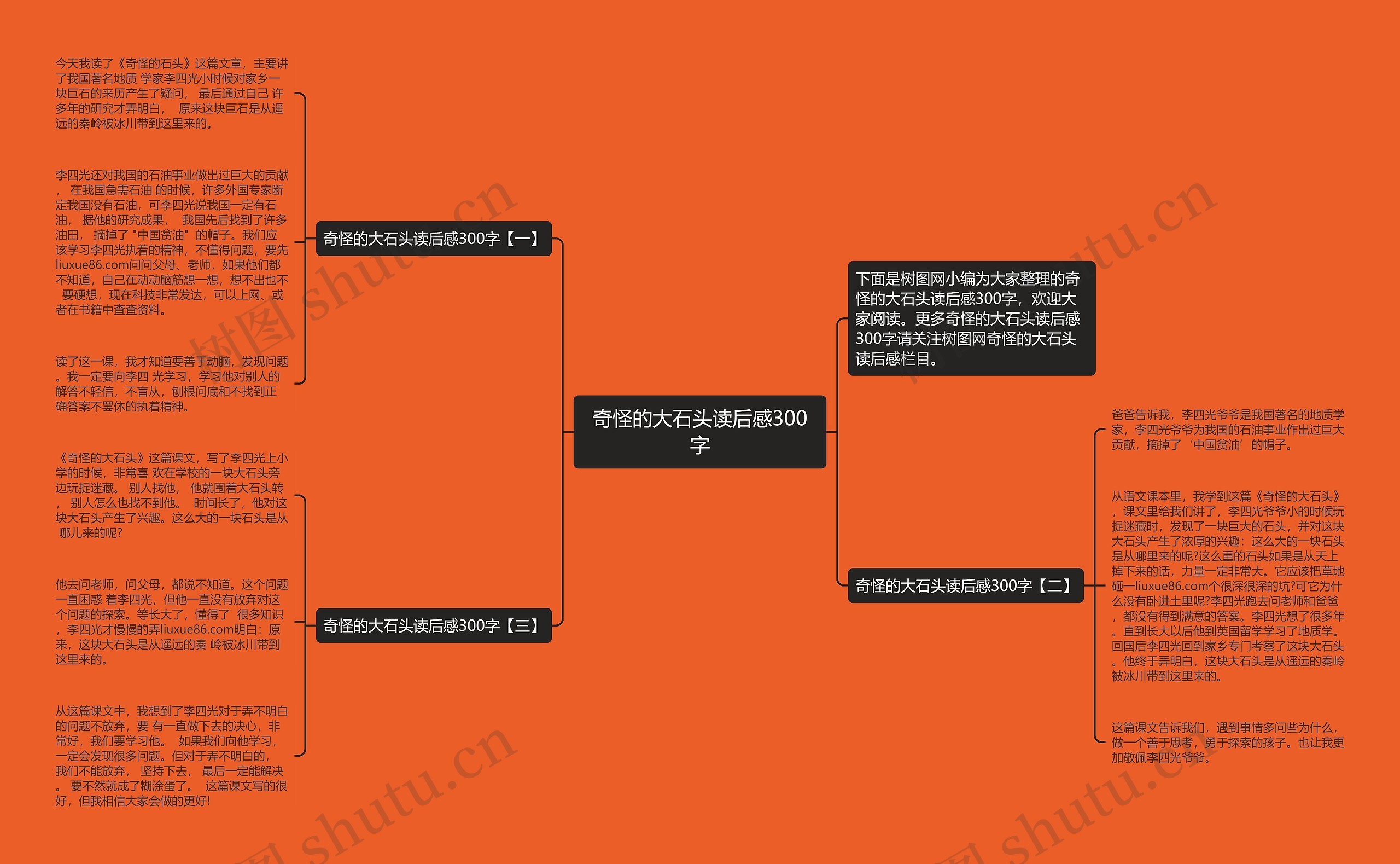 奇怪的大石头读后感300字