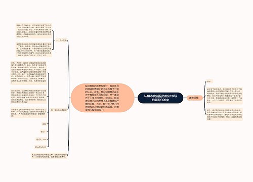 认错态度诚恳的检讨书写给领导300字