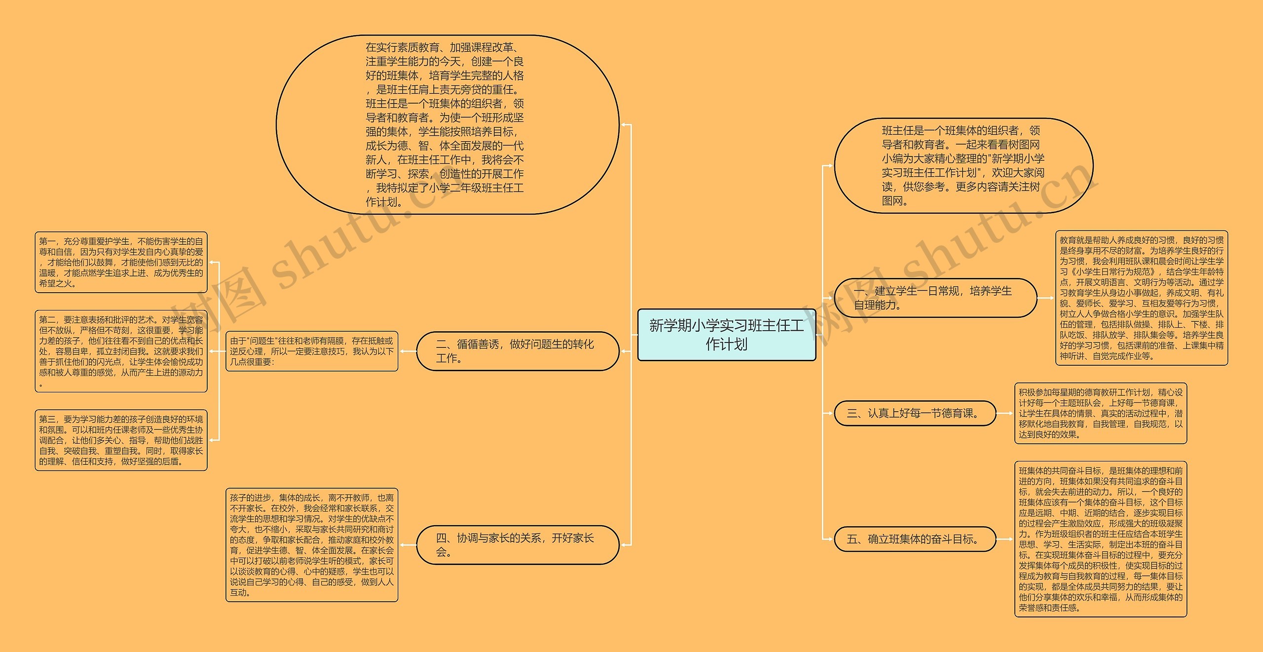 新学期小学实习班主任工作计划