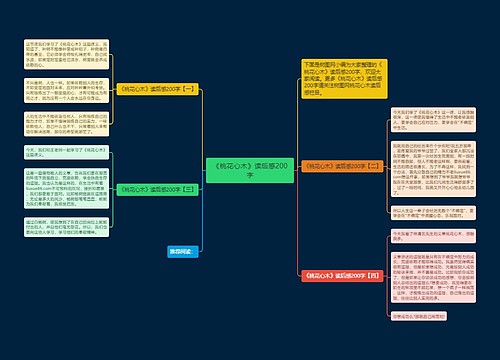 《桃花心木》读后感200字