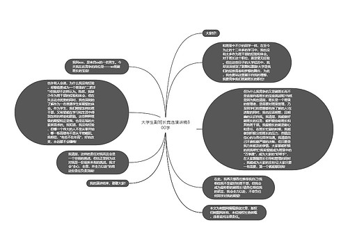 大学生副班长竞选演讲稿800字