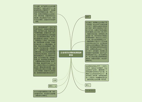 企业项目经理家庭原因辞职信