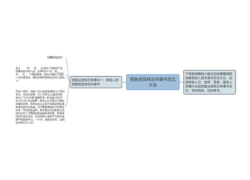 预备党员转正申请书范文大全