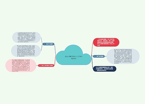 企业人事3月份个人工作计划2020