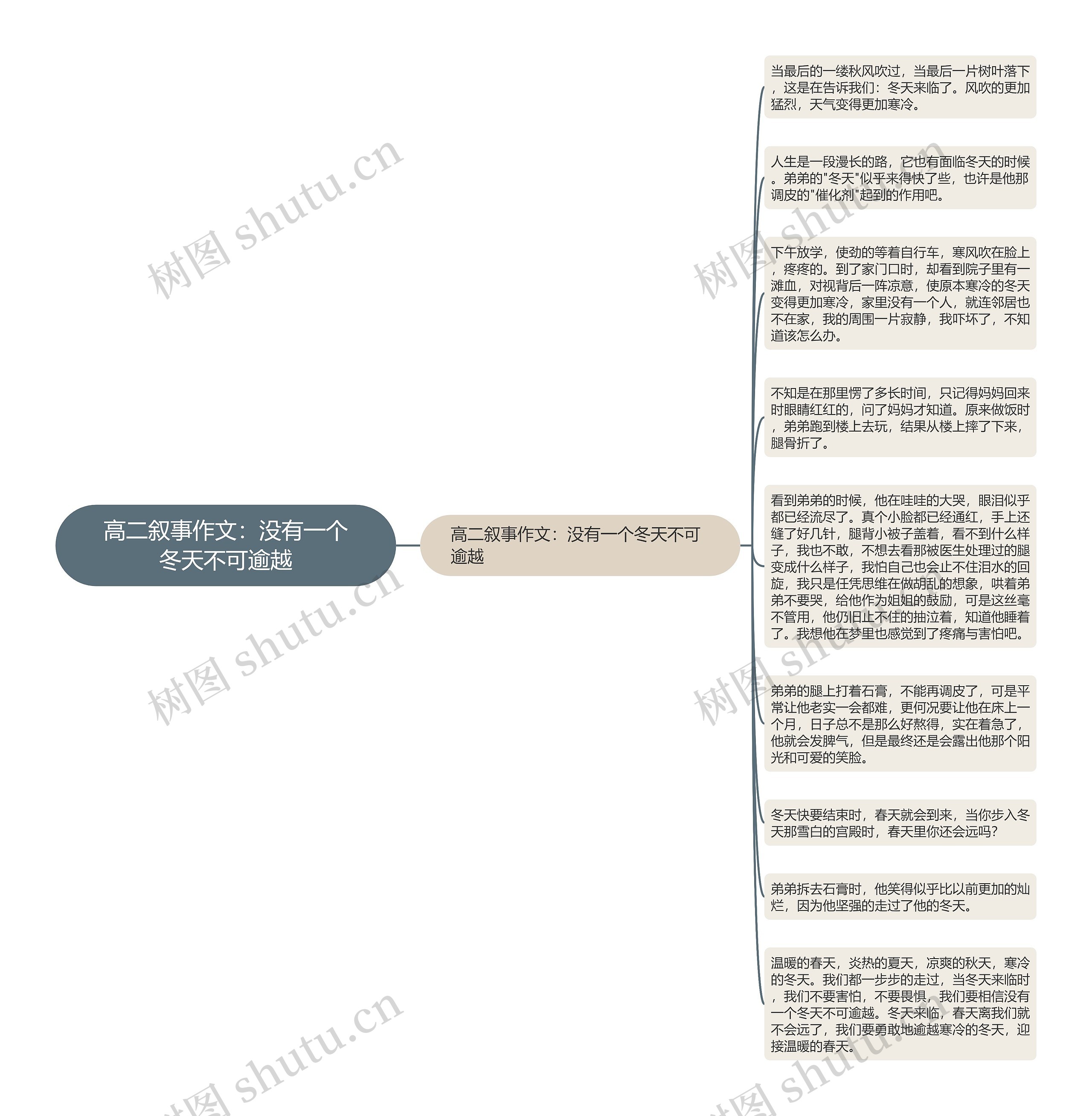 高二叙事作文：没有一个冬天不可逾越