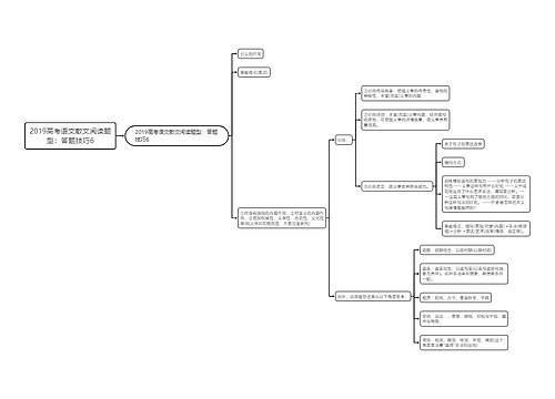 2019高考语文散文阅读题型：答题技巧6