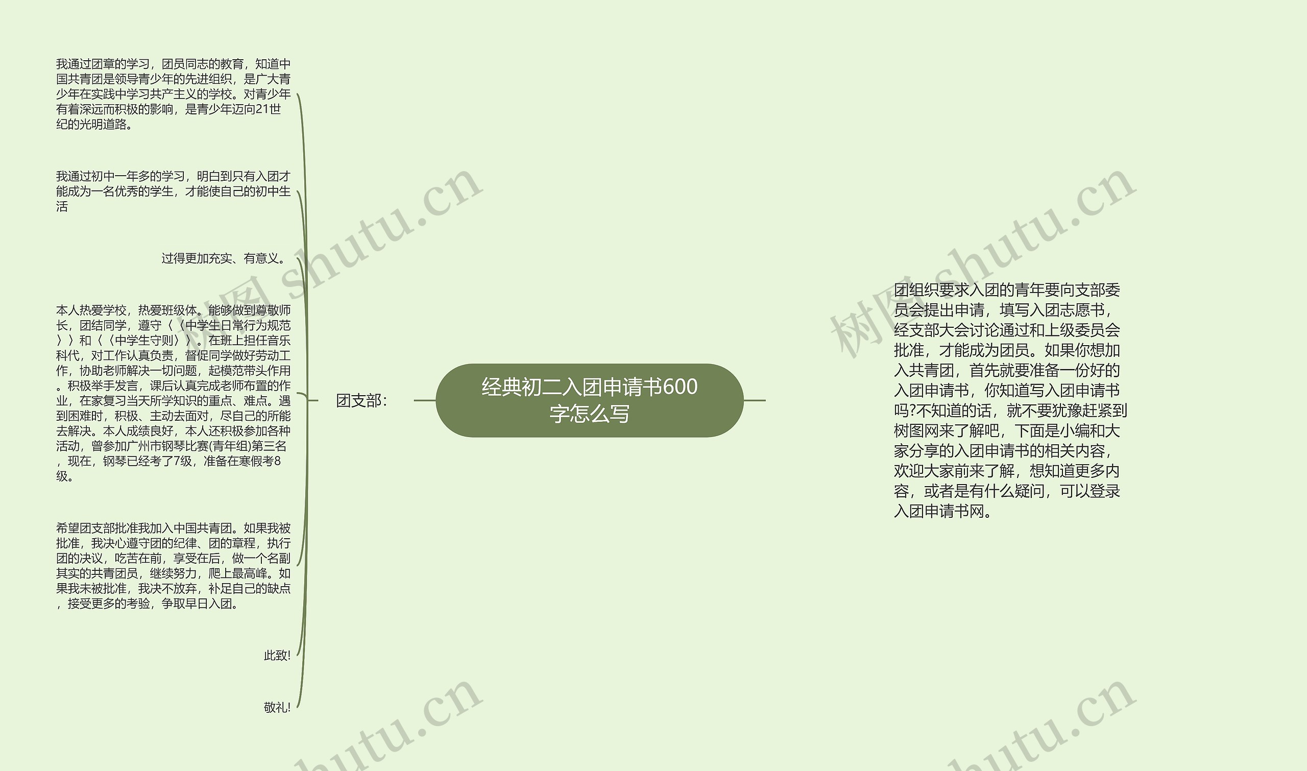 经典初二入团申请书600字怎么写