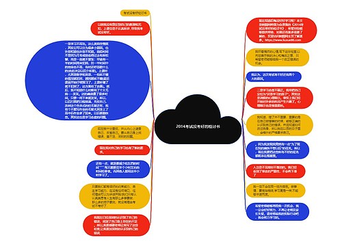2014考试没考好的检讨书