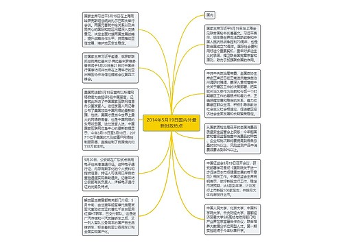 2014年5月19日国内外最新时政热点