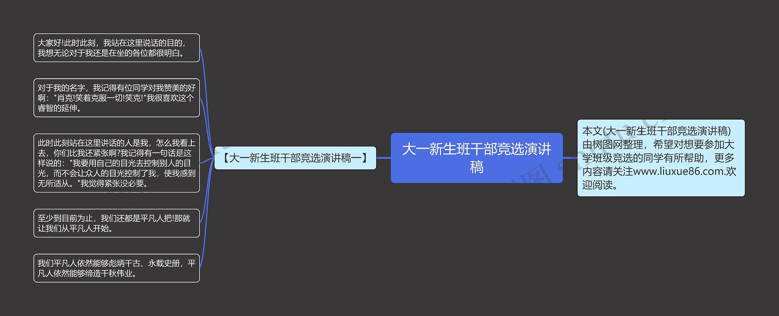 大一新生班干部竞选演讲稿