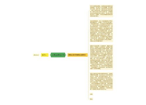 上课逃课检讨书