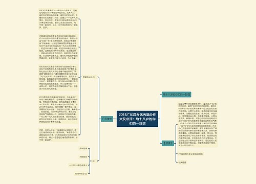 2018广东高考优秀满分作文及点评：给十八岁的你们的一封信