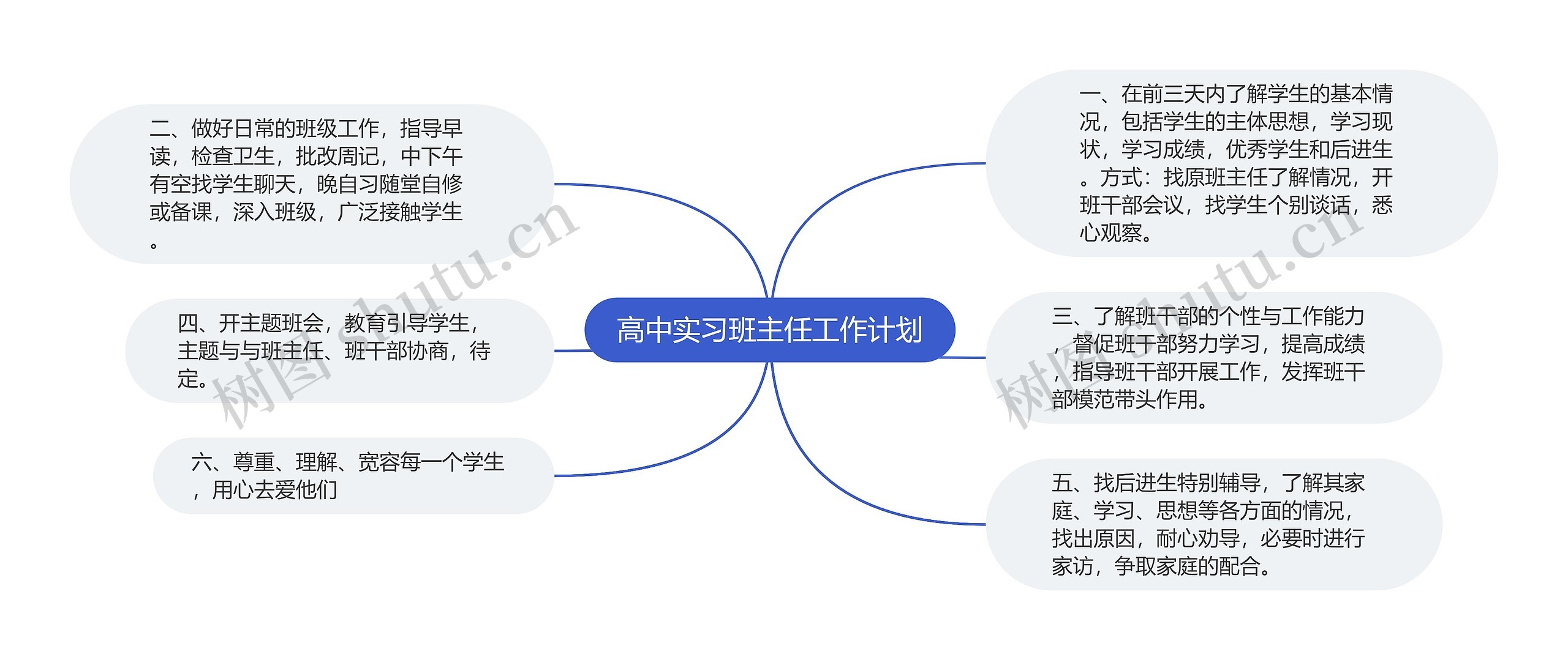 高中实习班主任工作计划