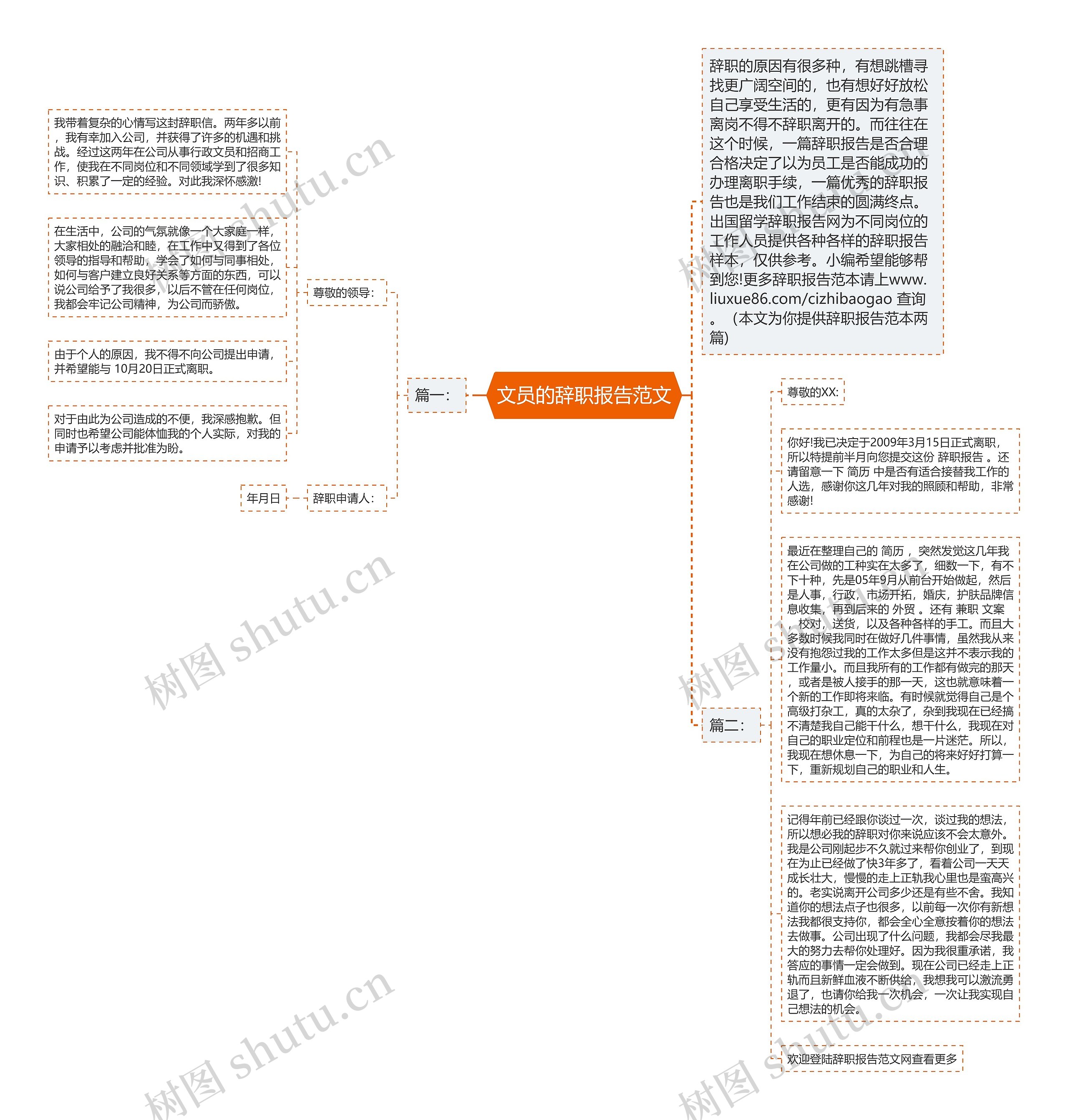 文员的辞职报告范文