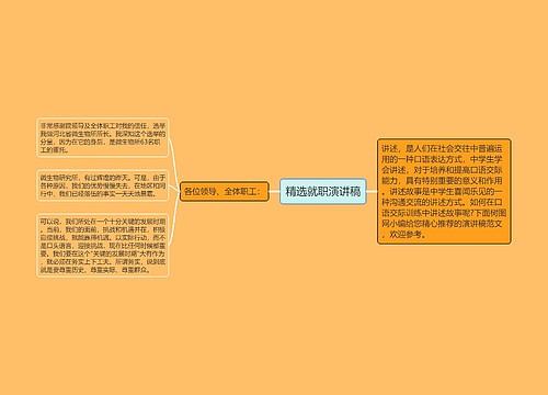 精选就职演讲稿