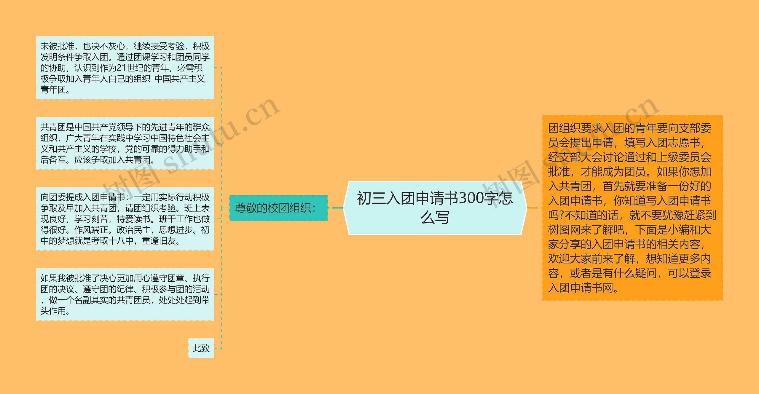 初三入团申请书300字怎么写