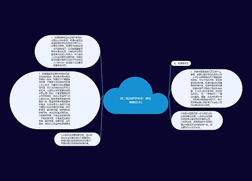 高二政治哲学考点：辩证唯物论(七)