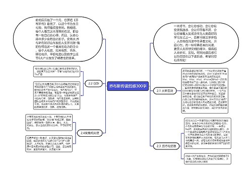 乔布斯传读后感300字